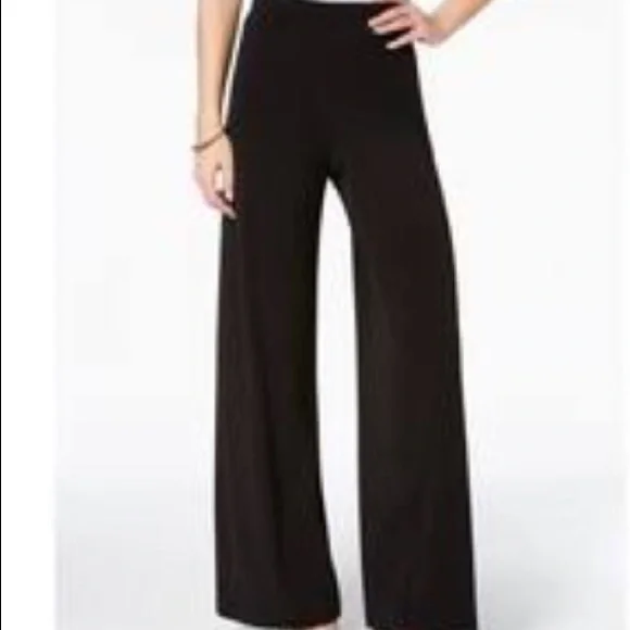 NY Collection wide-Leg new with Tag Black. - Picture 2 of 6